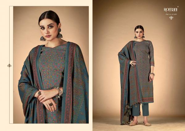 Romani Ruksana Ready Made Pashmina Designer Dress Collection